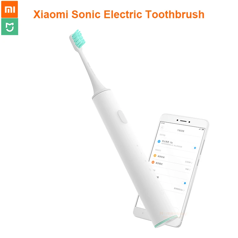 Электрическая зубная щетка Xiaomi Mijia Smart Sonic водонепроницаемая IPX7 управление через