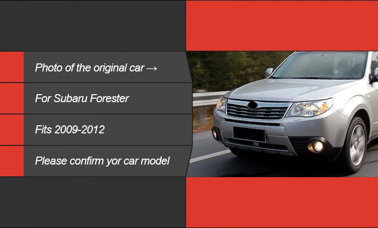 AKD автомобильный Стайлинг Головной фонарь для Subaru Forester фара 2008-2012 Светодиодный фонарь DRL Hid линзы проектора bi xenon автомобильные аксессуары
