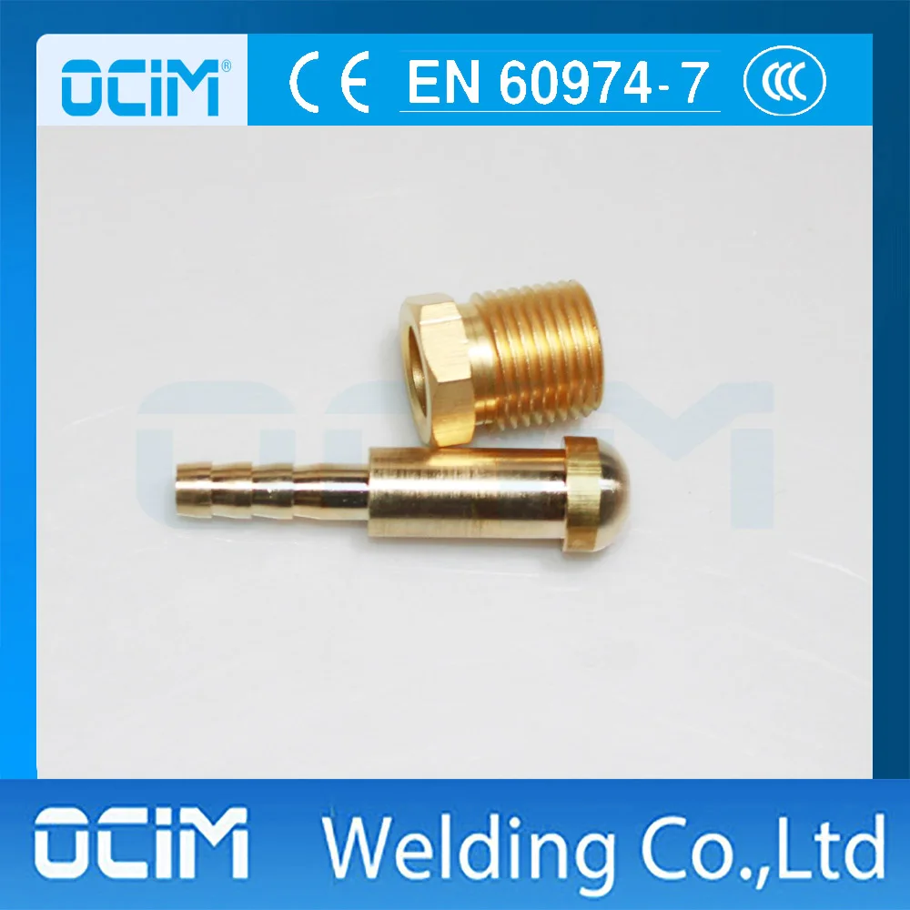 1 комплект MIG TIG 5/8 &quot18 сварочных шлангов адаптер подключения и фитинг кабеля