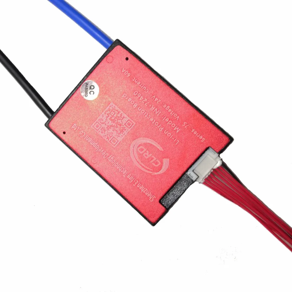 7S 24V 15A 25A 35A 45A BMS система управления батареей PCM PCB для 18650 комплект литий-ионный батарей с балансом