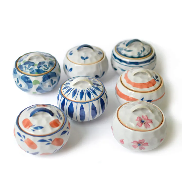 Корейская японская ручная роспись чаша турейн паровой яичный суп горшок КРОК