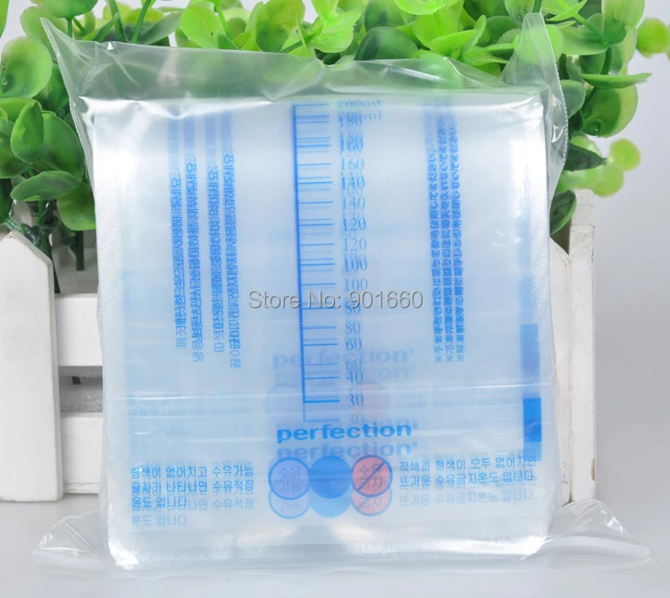 30pcs Baby Feeding Sterilised Breast Milk Storage Freezer Bags 200ML | Мать и ребенок