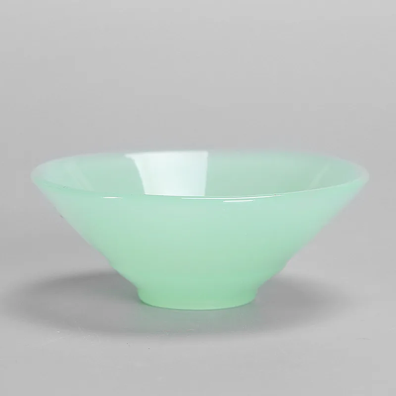 Керамическая шляпа для стакана чайные чашки suet jade фарфоровые большие чайные чашки высококлассный чайный набор поставки для дома - Цвет: Сливовый