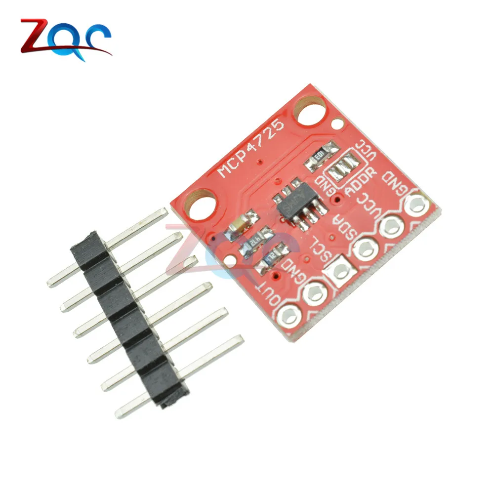 MCP4725 12Bit I2C DAC цифровой преобразователь модуль в Analong EEPROM макетная плата для Arduino 2 7 V