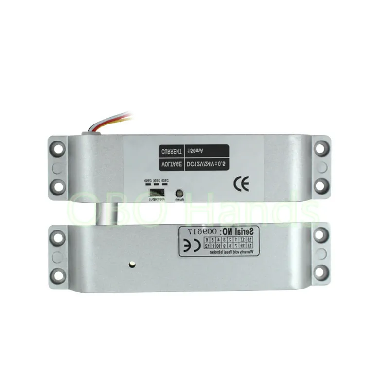 

Free shipping NC Electric Mortise DC 12V Fail Safe Electric Drop Bolt Lock for Door Access Control Security Lock Doors System