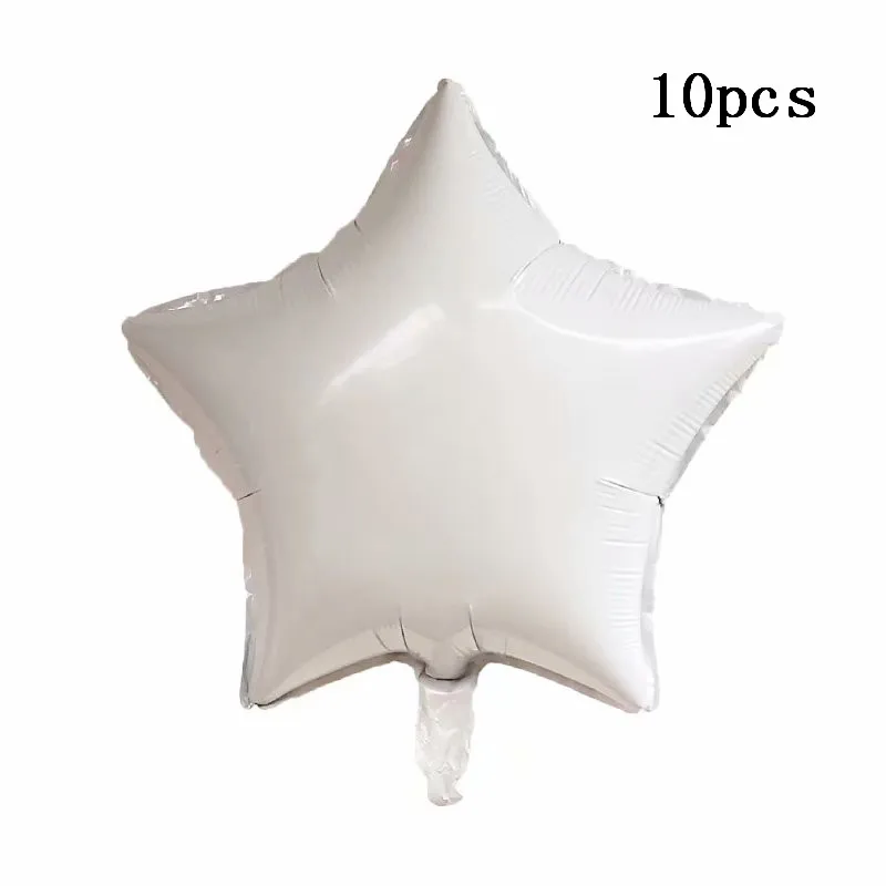 10pcs 18 шт./лот 12 дюймов латексные шары воздушные шары с конфетти надувные гелиевые шары для дня рождения свадьбы украшения для детских игрушек - Цвет: 10pcs