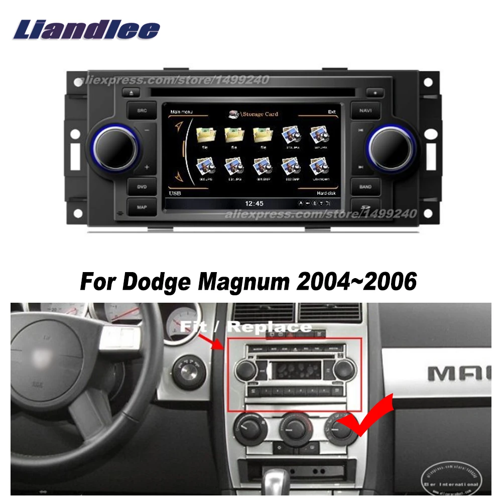 Liandlee для Dodge Magnum 2004 ~ 2006 автомобильный Android радио CD DVD плеер GPS NAVI карты HD Touch стерео