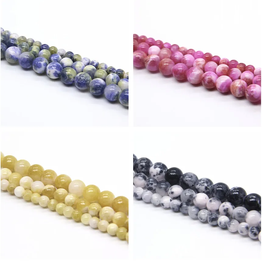 Бусины из натурального камня для бисероплетения 4 12 мм|loose beads|stone beadsnatural stone beads |