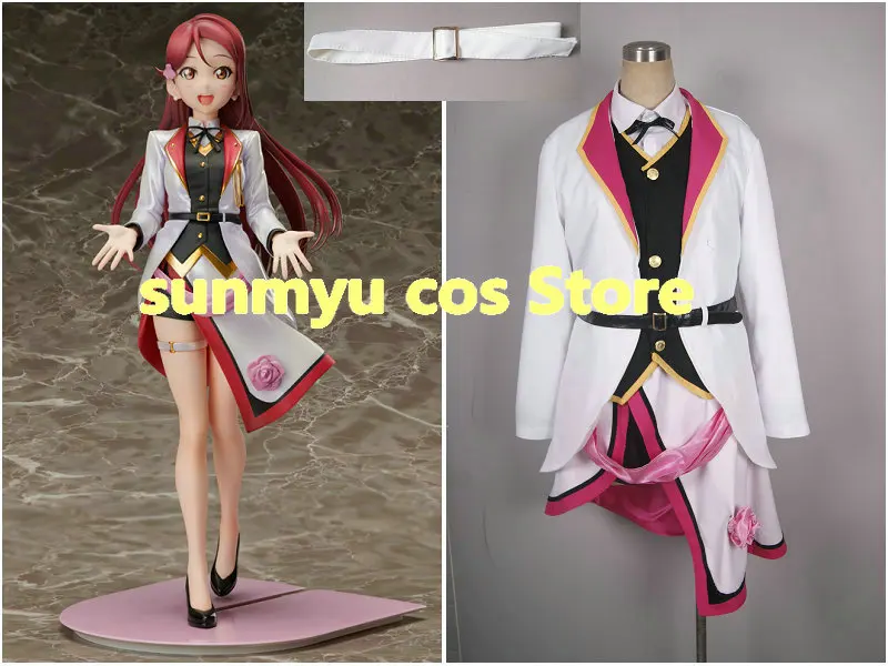 

LoveLive SunShine Aqours Sakurauchi Riko MIRAI билет косплей костюм, размер настраиваемый, Хэллоуин оптовая продажа
