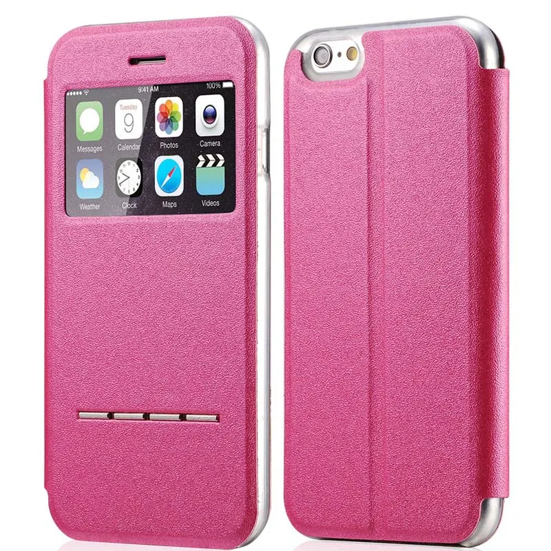 Роскошные скольжение для ответа чехол из искусственной кожи с защелкой Iphone 4 4s