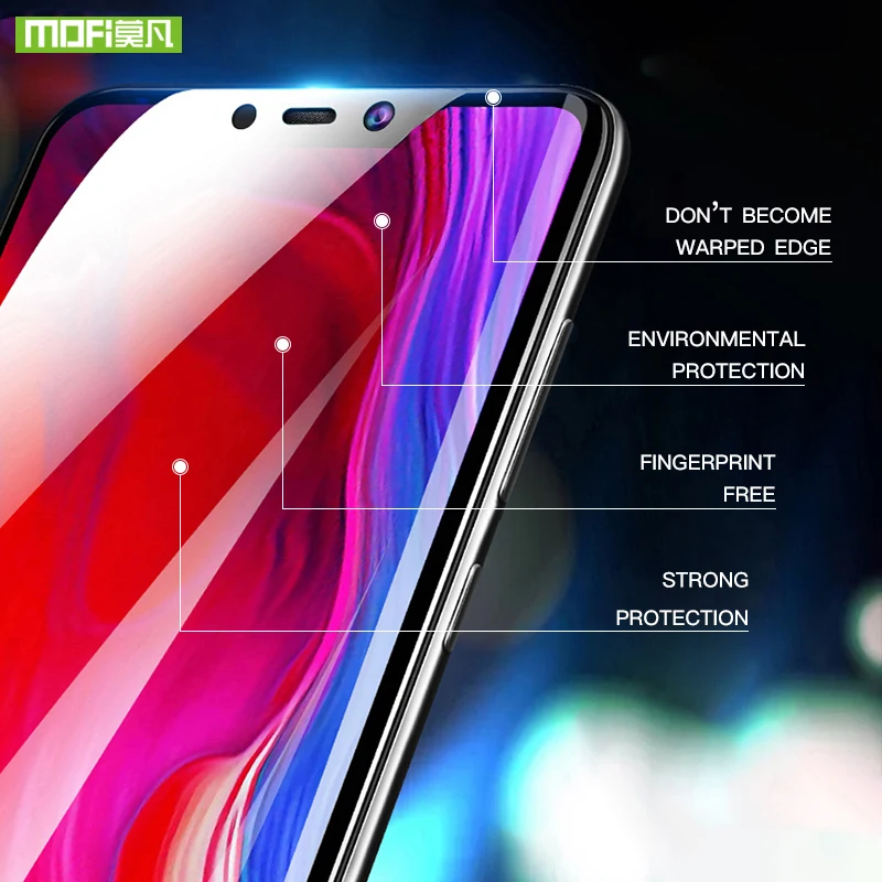 Mofi для Xiaomi Redmi 6 Pro Защитное стекло A2 Lite стеклянная пленка полное покрытие A2lite