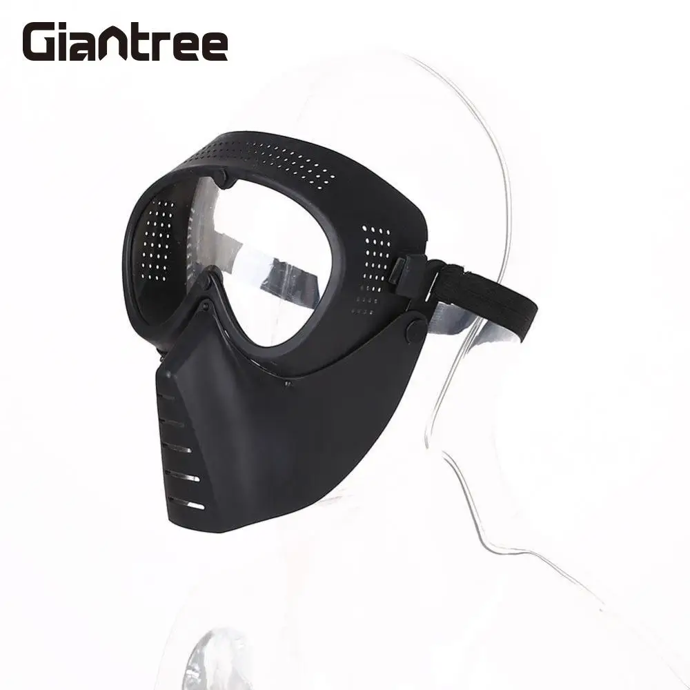 Giantree Защитная страйкбольная Пейнтбольная тактическая защитная маска для лица с