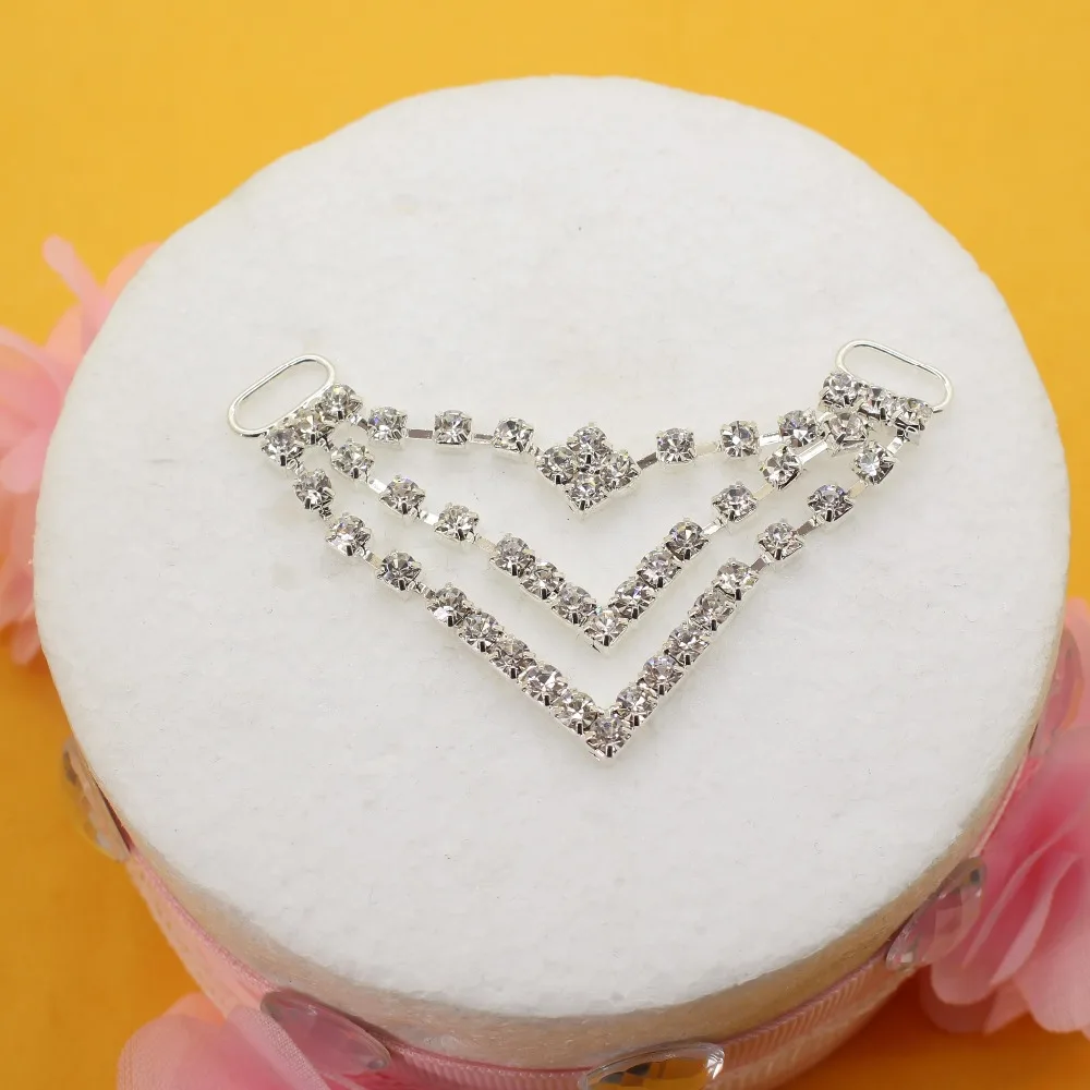 Новинка! 1 шт. очаровательные соединители/пряжка металлическая цепь ButtonsCrystal