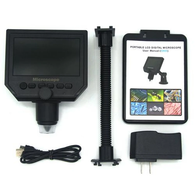Лупа 3.6MP USB цифровой электронный микроскоп точный Ремонт Портативный 600X8