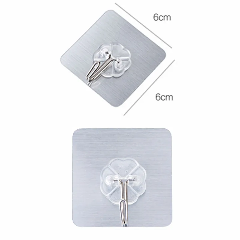 10 шт./упаковка мощные бесшовные крючки клейкий крючок без дырочек настенные