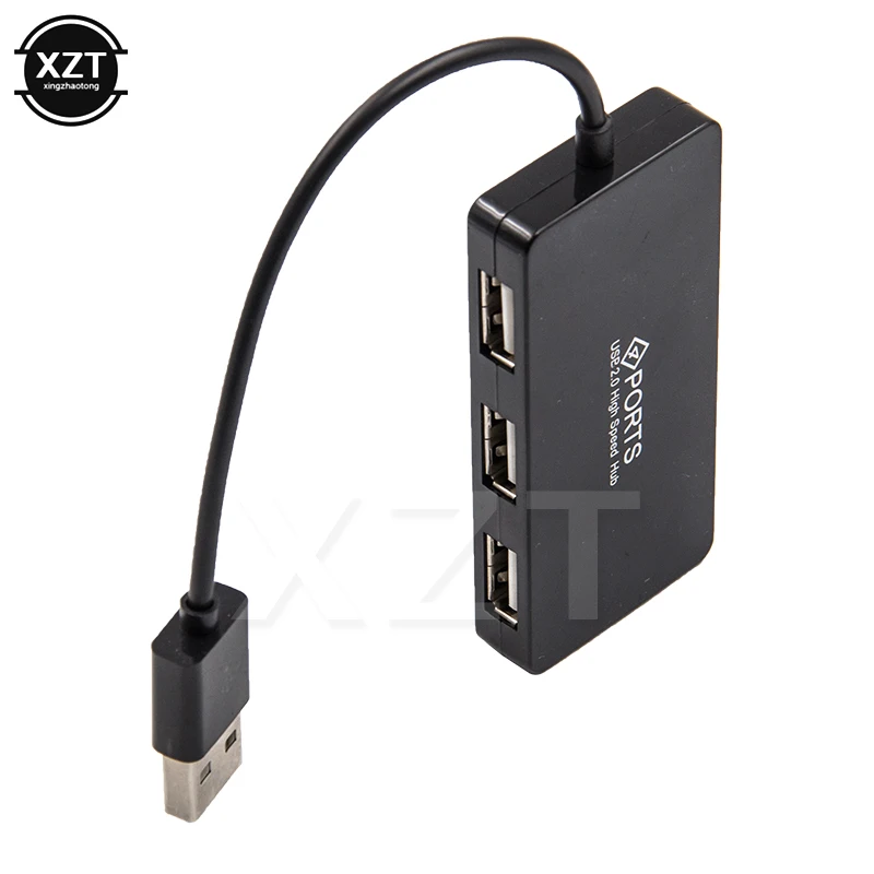 4 портовый usb хаб 2 0 разветвитель высокоскоростной концентратор