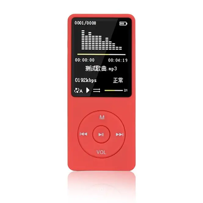 8 ГБ 70 часов портативный MP3/MP4 без потерь звук модный музыкальный плеер 1,8-дюймовый TFT дисплей электронная книга fm-рекордер поддержка 64 ГБ 10Aug 1