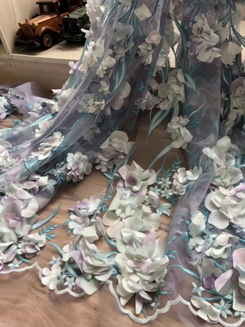 Новая африканская 100% хлопок кружевной ткани африканских 2018 высокое качество