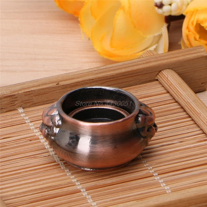 Copper Mini Lion Ear Incense Coil Burner Censer Aromatherapy Pot Vintage Dropshipping | Дом и сад