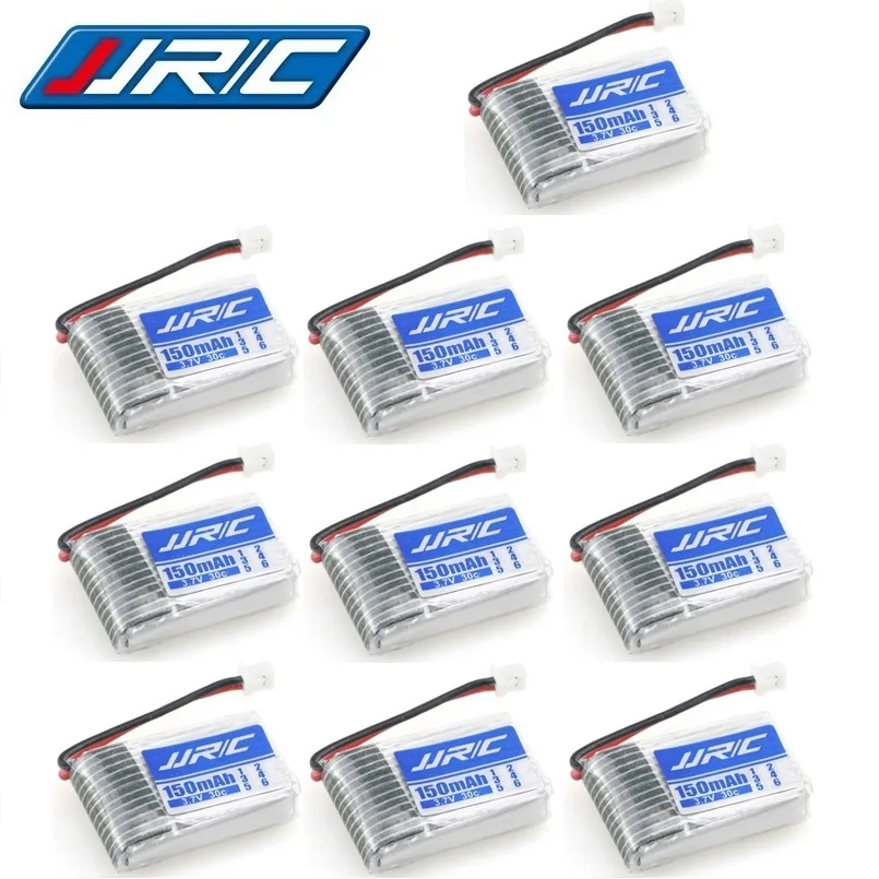 10 шт./компл. JJRC H20 Оригинальная батарея 3 7 V 150mAh для Syma S8 M67 U839 RC Quadcopter Запчасти Lipo 150mAH