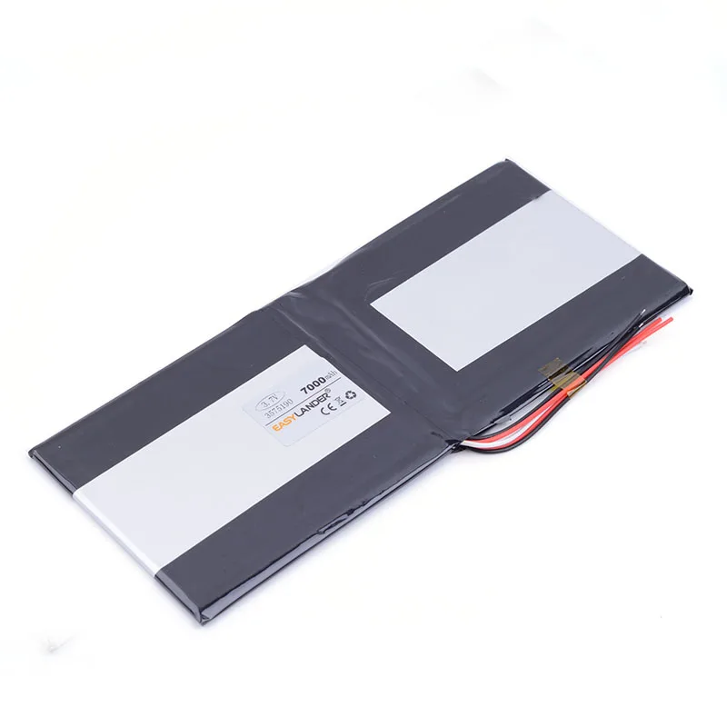 Лучший бренд батареи 3 7 V литий полимерные 7000mah 3575190 планшет Средний встроенный
