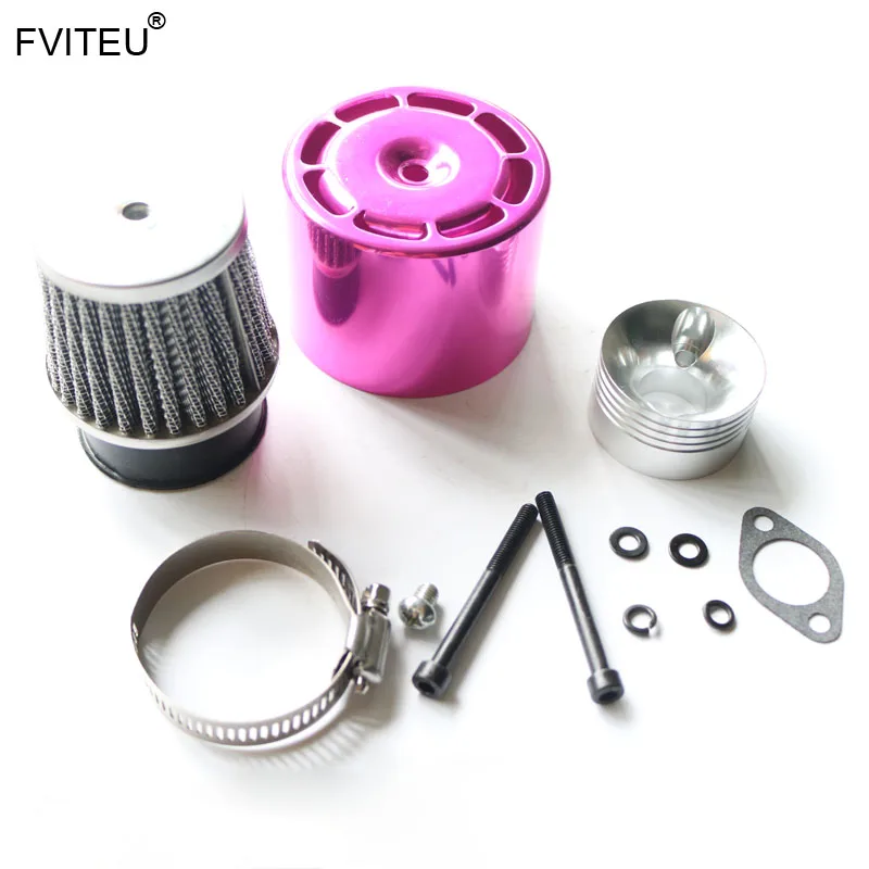 FVITEU Металлический Воздушный фильтр для двигателя cy zenoah 1/5 fg hpi km rovan baja 5b 5t 5sc rc