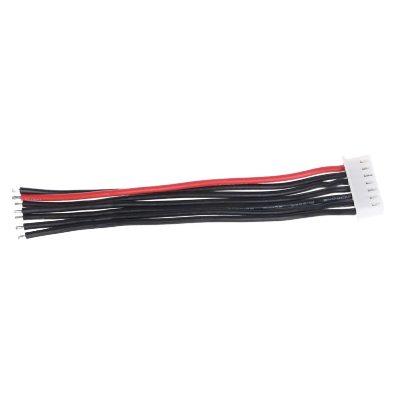 Высокое качество 10 см 6S1P Lipo Кабель зарядного устройства 22 AWG кремниевый провод JST