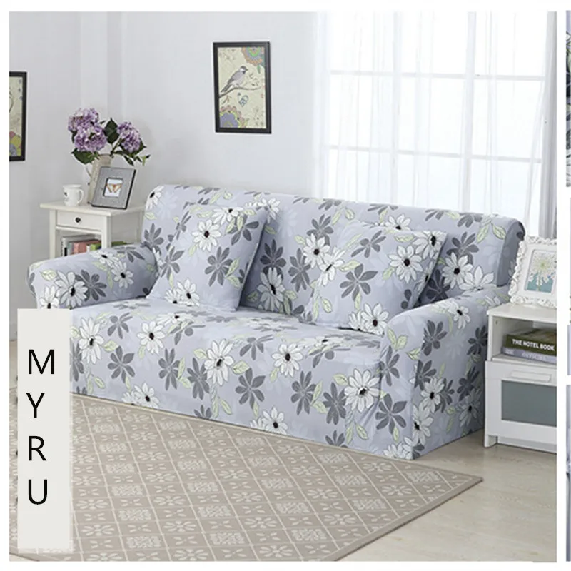 

Europe Flower Sofa Slipcovers Tight Wrap All-inclusive Slip-resistant Elastic Cubre Sofa Towel Corner Sofa Cover Couch Cover