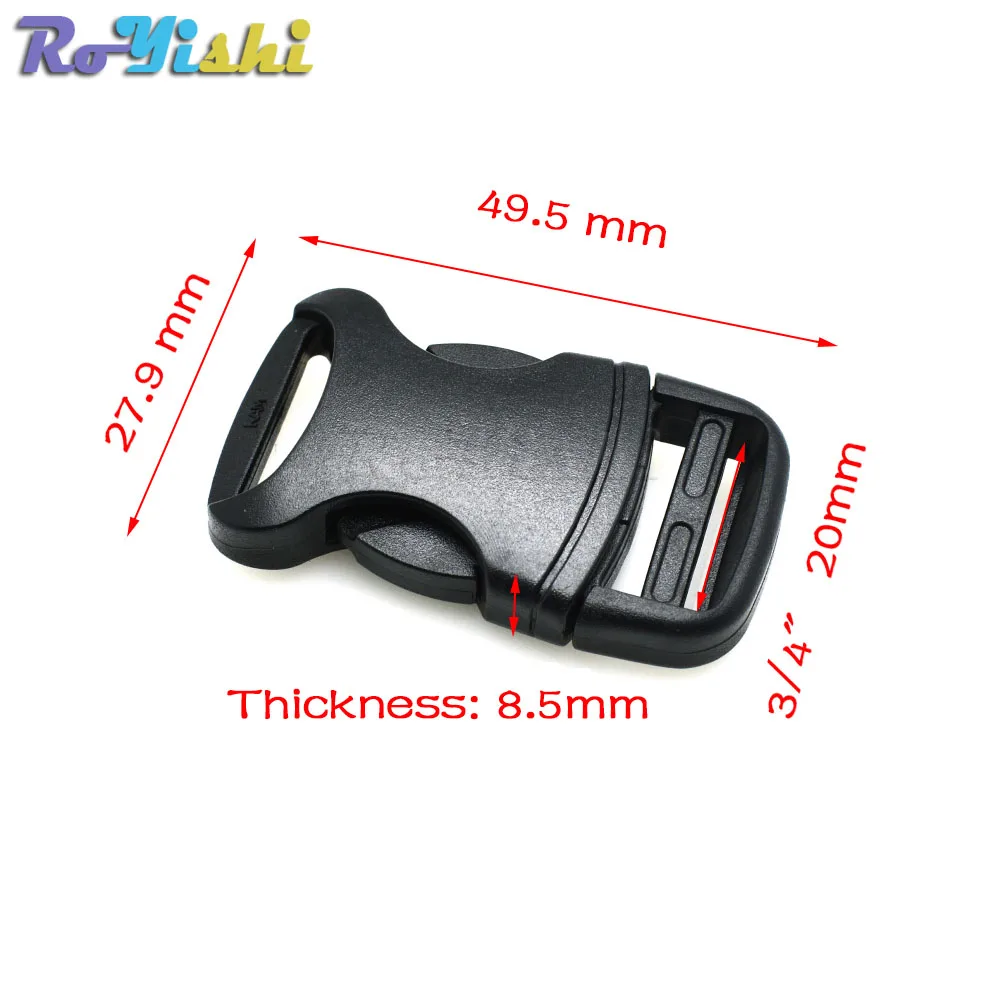 Пластмассовый арочный рюкзак с пряжкой для ремней рюкзаков аксессуары багажа