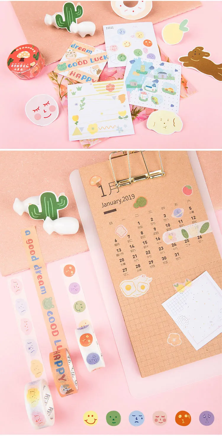 Цветочный мир Bullet Journal васи лента садовая клейкая лента DIY Скрапбукинг наклейка этикетка маскирующая лента корейские канцелярские товары