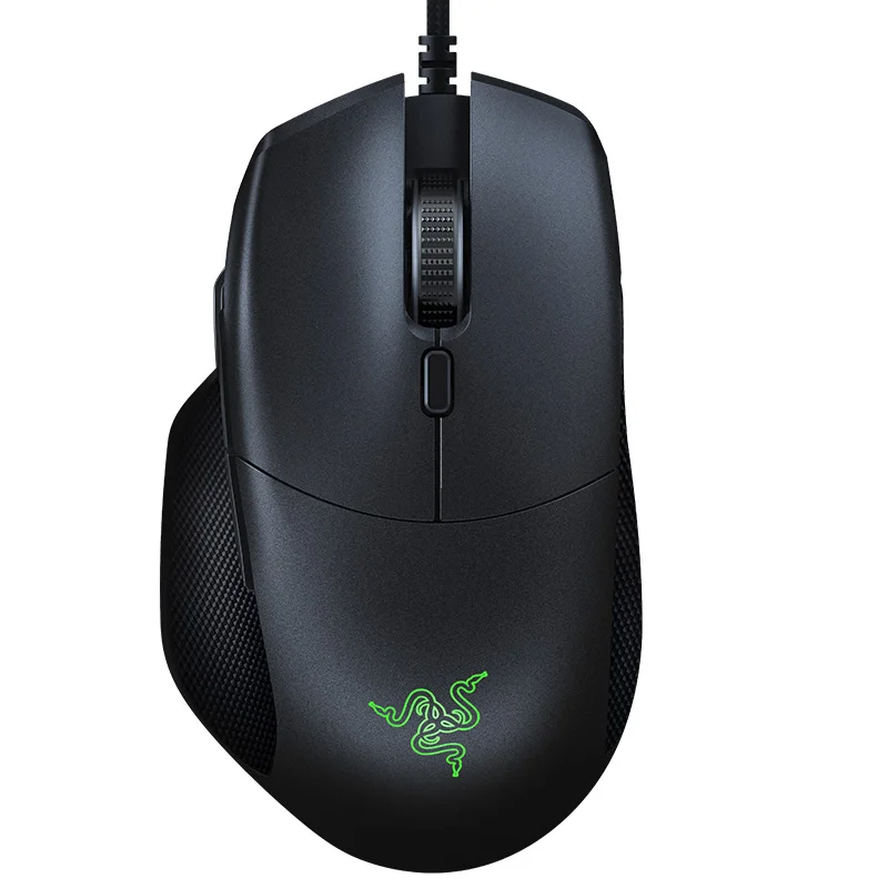 White Razer Basilisk Эфирная Проводная игровая мышь 6400 dpi оптический сенсор эргономичная Chroma RGB подсветка 7 программируемая кнопка для геймера - Color: White