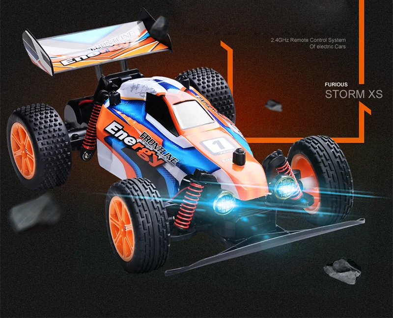 Радиоуправляемый автомобиль высокий гоночный скоростной 1:16 2 4 г багги Дрифт