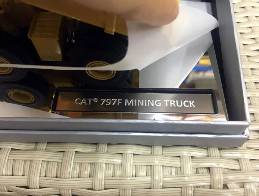 Редкий! Гусеница Cat 797F Майнинг грузовик Elite 1/125 масштаб металл модель от бренда