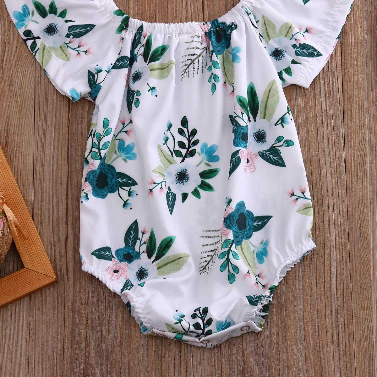 Платье комбинезон Pudcoco с открытыми плечами для маленьких девочек трикотажное