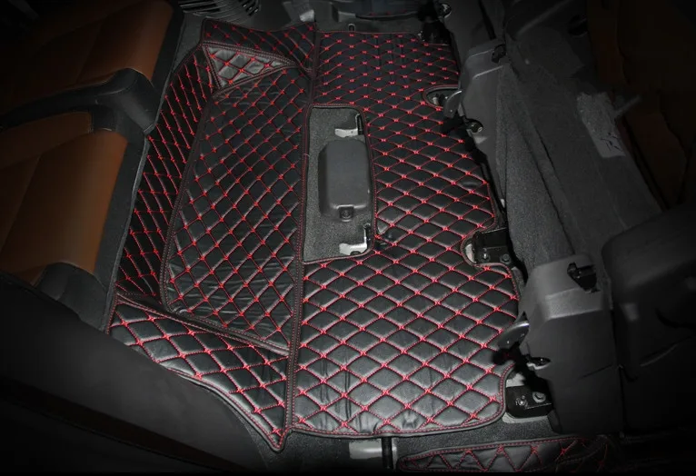 

High quality! Special car floor mats for Ford Explorer 7 seats 2019-2011 waterproof car carpets for Explorer 2018,Free shipping