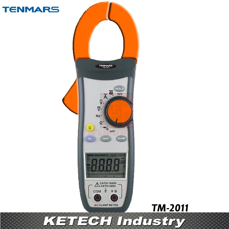 

Handeld Clamp Meter TM-2011AC Digital Clip-on Table Tester