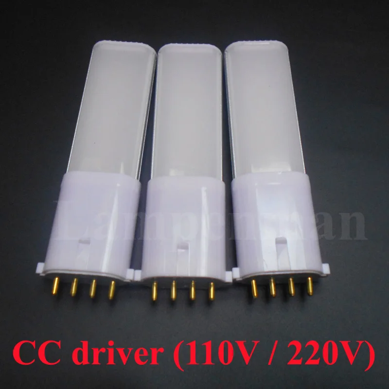 2G7 светодио дный лампы 4 Вт 6 8 10 трубки огни SMD 2835 лампа AC85 265V Epistar 2g7 light tube Лампы PL 110 V