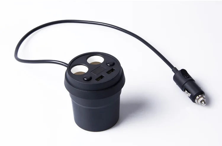 Автомобильный держатель для телефона зарядное устройство 2usb прикуриватель