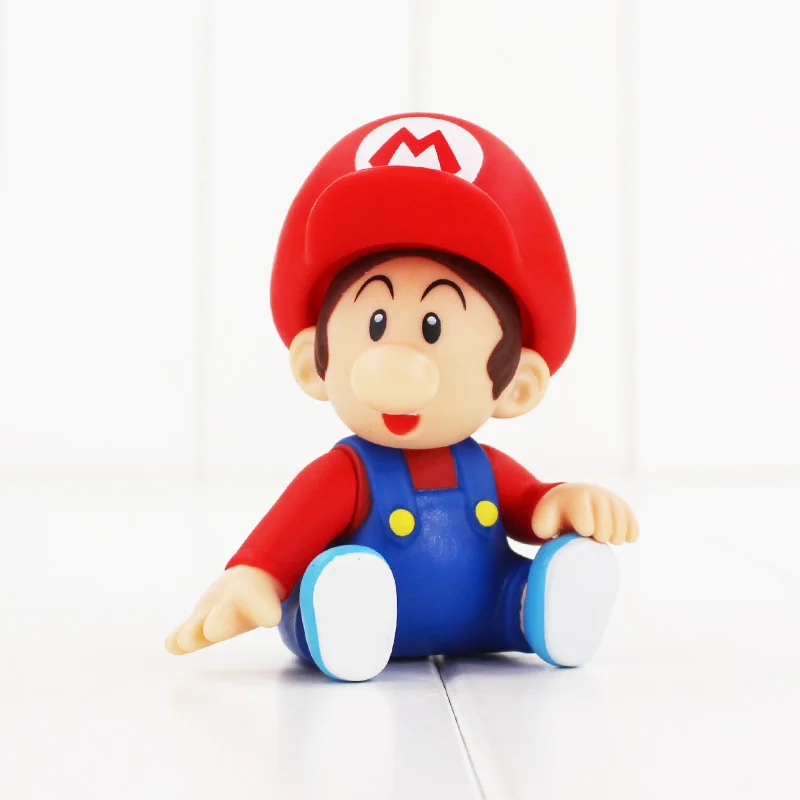 10 видов стилей Супер Марио Bros Теплозаправщик koopa Йоши Марио Луиджи Ослик Конг ПВХ фигурка, Игрушечная модель куклы