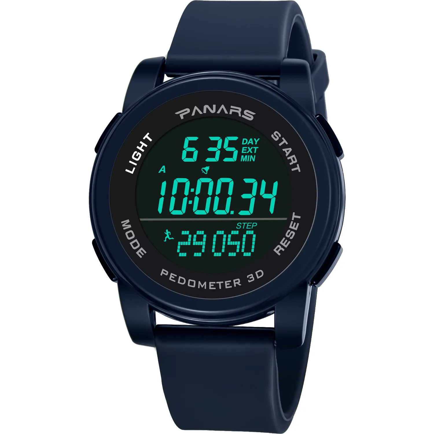 Женские наручные часы водонепроницаемые модные для бега счетчик шагов мужские