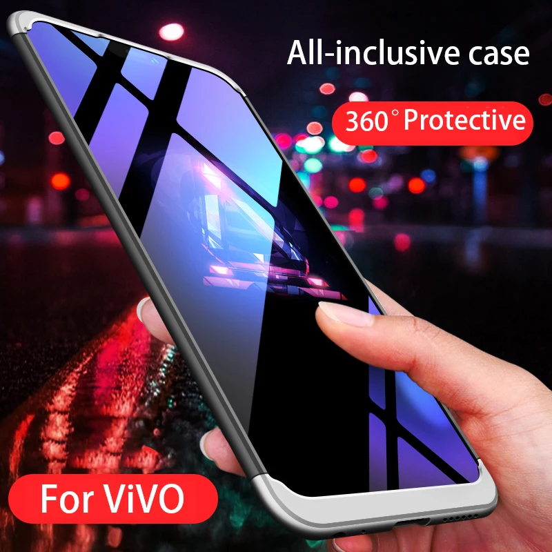 Чехол для VIVO V9 Y85 Y71 V7 плюс Y75 Y79 прочный Coque чехол полностью защищающий Телефон