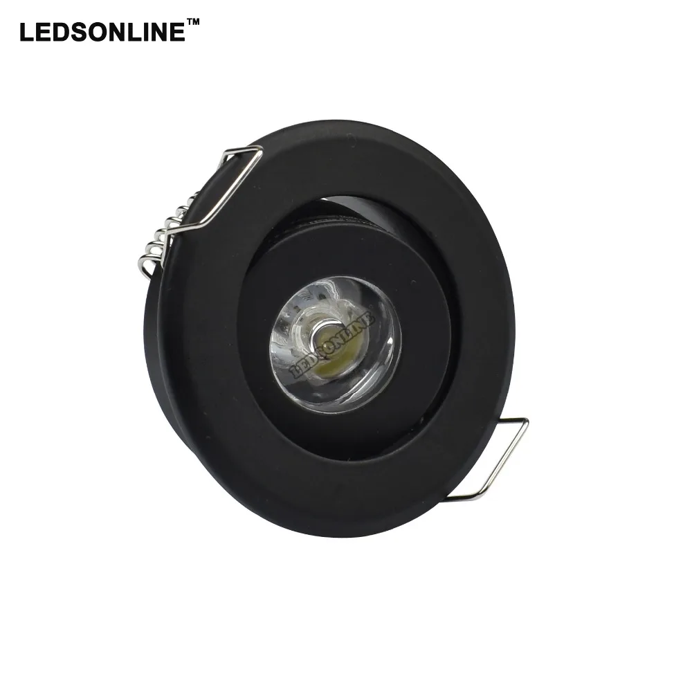 4 шт./лот 1 Вт 3 светодиодный светильник встраиваемый Точечный включает драйвер