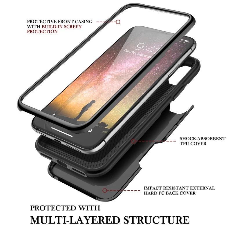 Роскошный Жесткий Чехол для iPhone 7 8 6 Plus чехол 360 полная защита противоударный
