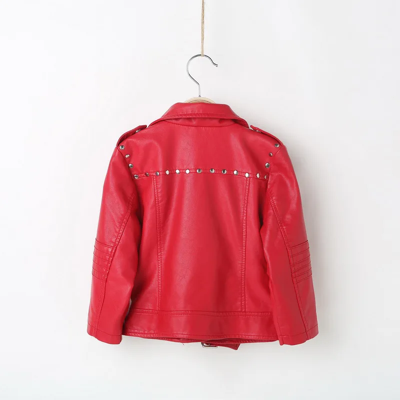 Детская кожаная куртка с локомотивом для мальчиков весна осень 2018|Куртки и