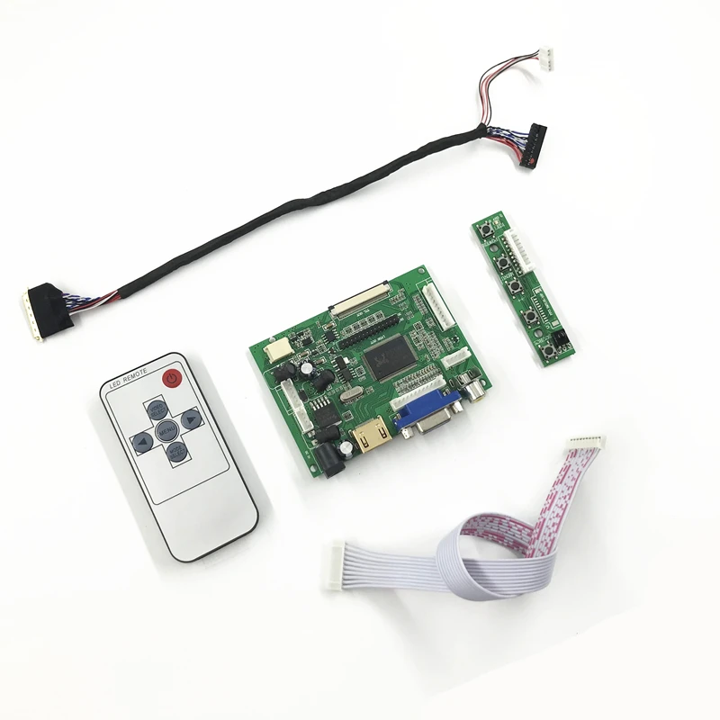RTD2660 VGA AV входом HDMI совместимость Светодиодный набор для платы ЖК-контроллер 15 6