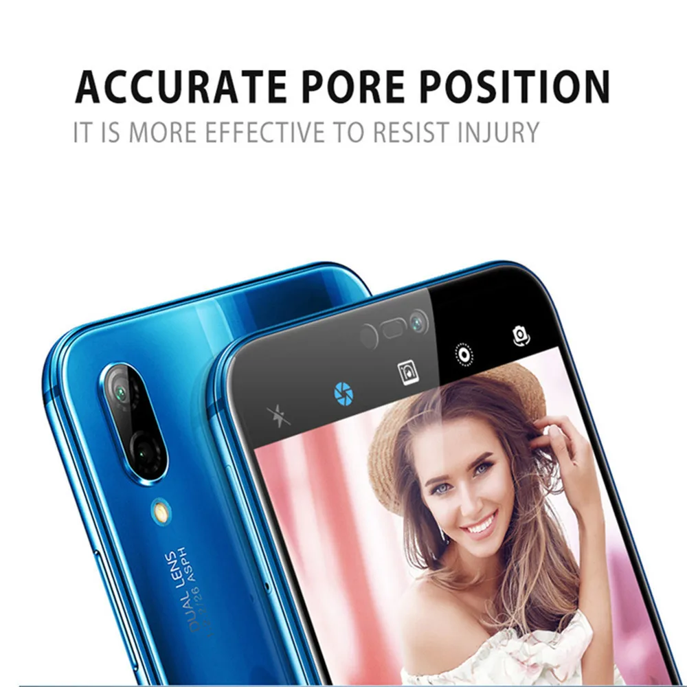 Улучшенное защитное закаленное стекло 9H с полным покрытием для Huawei Honor 8C 8X 8A 9 10 Lite