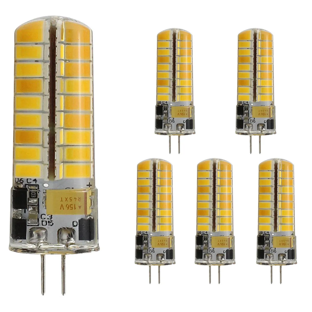 Светодиодный G4 лампы 12V 24V 3W 72 светодиодный s SMD 5730 хрустальная люстра светильник