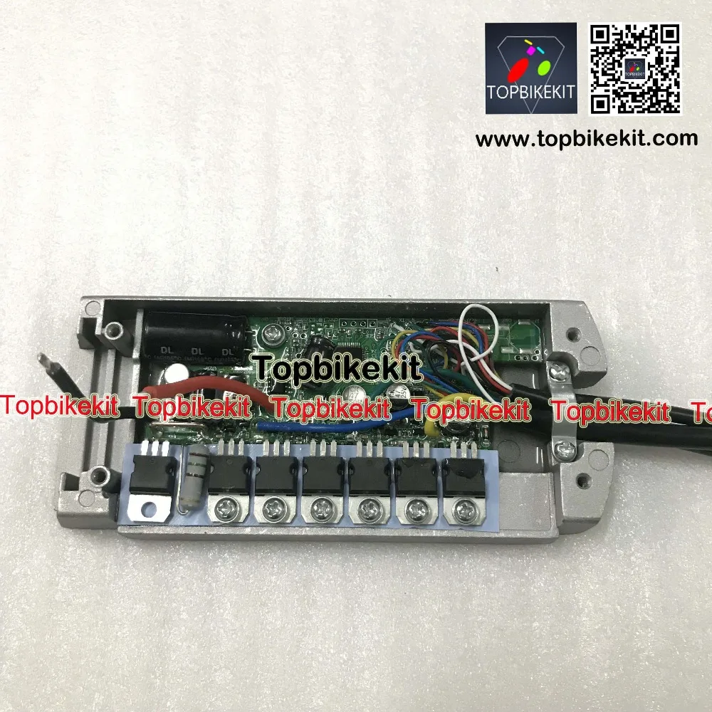 Детали для электровелосипеда 36 V/48 V 250 W-350 W хайлон контроллер для 10С/13 S/14 S с серебряным покрытием небольшой Hailong батарея контроллера 15A 6 mosfers