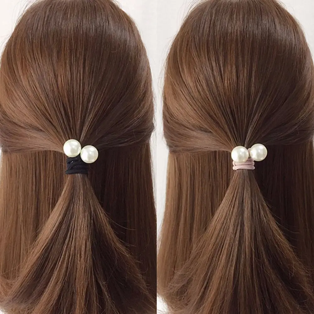 1 шт. эластичная лента для волос с жемчугом|Заколки плетения кос| |