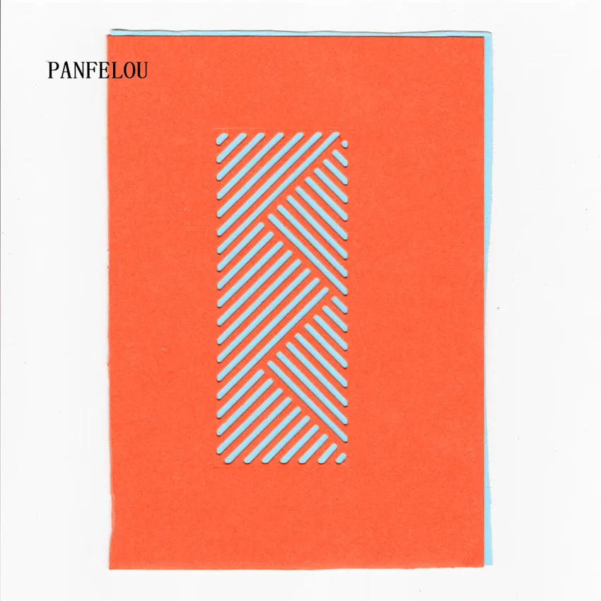 PANFELOU Cross Twill квадратная панель Скрапбукинг Сделай Сам открытки в альбом бумага